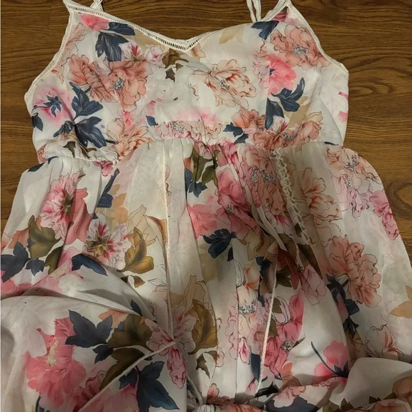 Torrid Runway Collection Ivory Crochet V-Neck Sleeveless Maxi Sundress - Picture 7 of 8